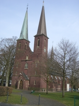 Amern : Ortskern, kath. Kirche St. Anton